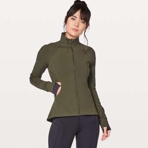 lululemon athletica Olive Green Jacket